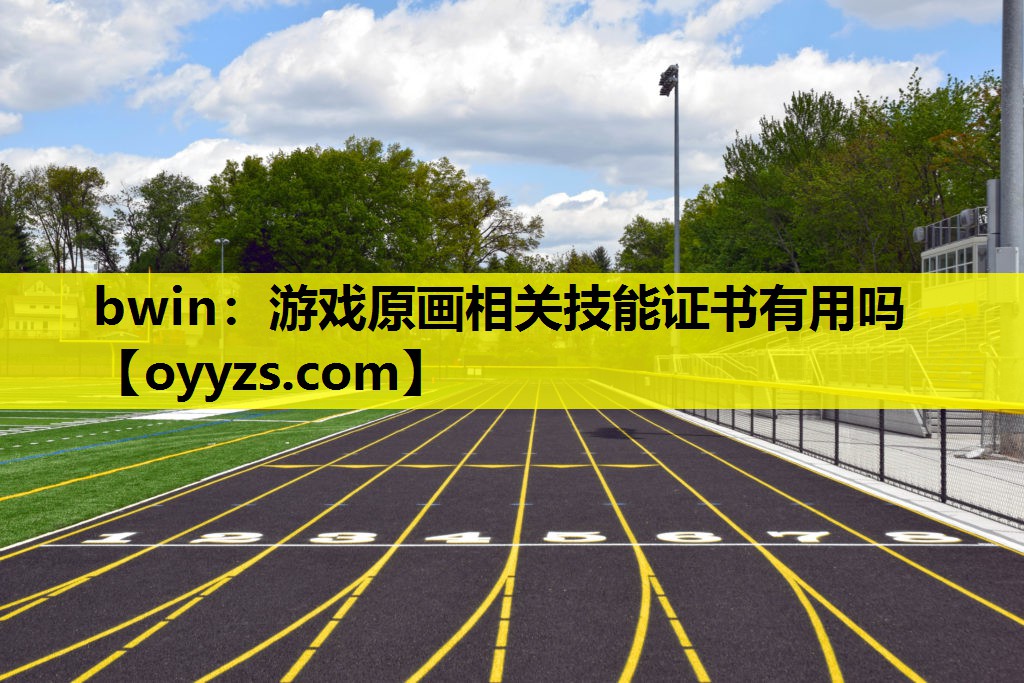 <strong>bwin：游戏原画相关技能证书有</strong>